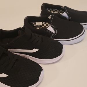 Boys size 9 toddler shoes 2 pairs NEW